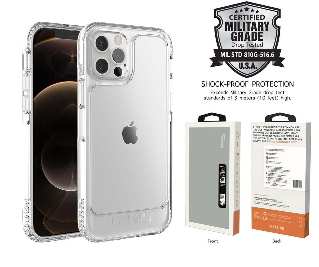 Ugly Rubber U-Model Bumper Clear Case for iPhone 11 Pro | Case | Ugly Rubber | Frank Mobile