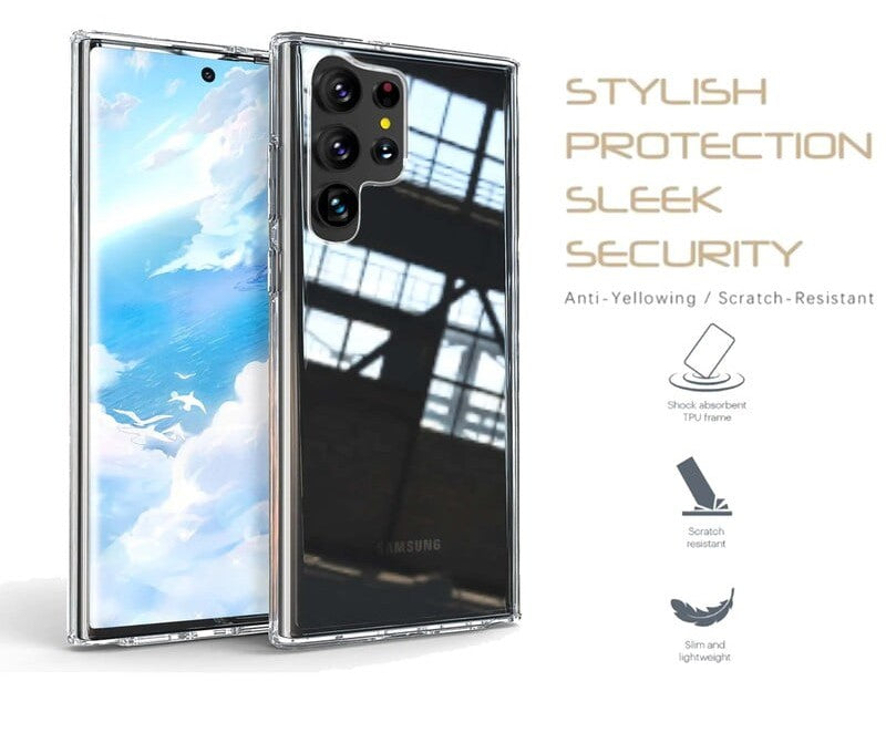 iShield Shock Defence Clear Case for Samsung Galaxy S23 Ultra | Case | iShield | Frank Mobile