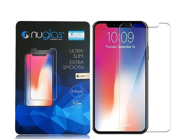 2 x Nuglas Tempered Glass Protection (Apple) - OzMobiles