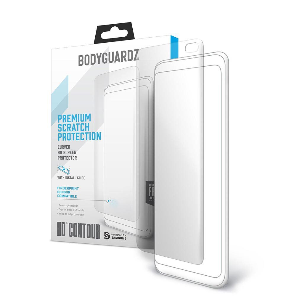 BodyGuardz HD Contour Samsung Galaxy S10 Screen Protector By Frank Mobile Australia