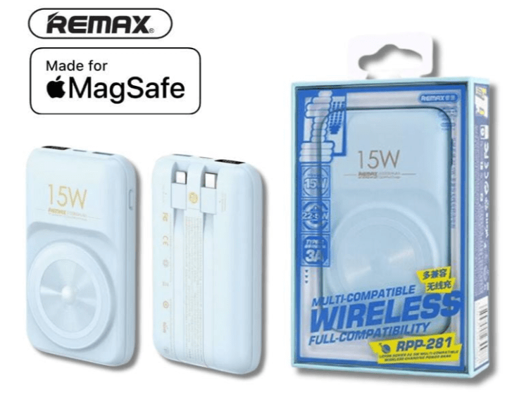 Remax Power Bank with Magsafe by Frank Mobile Australia 