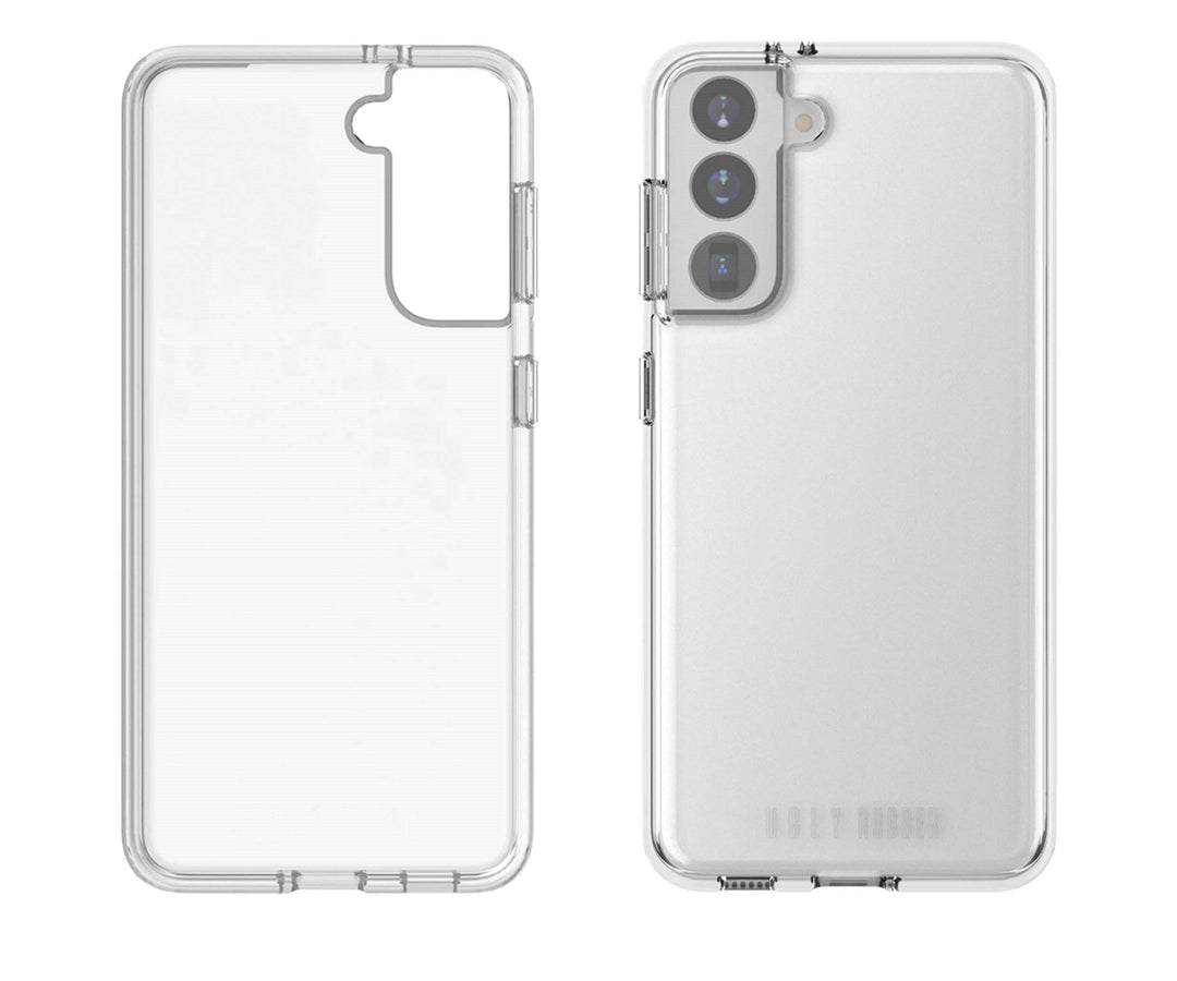Ugly Rubber Pure Transparent Case for Samsung Galaxy S22 - Frank Mobile