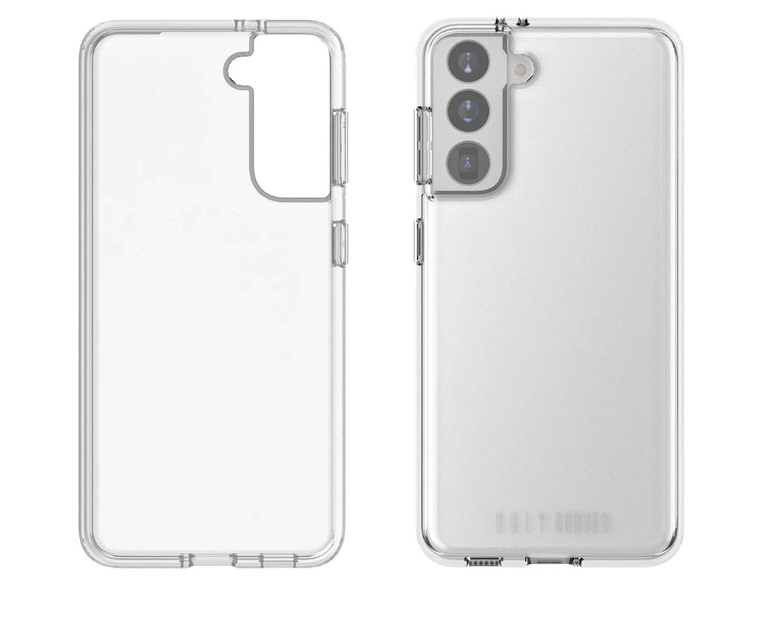 Ugly Rubber Pure Transparent Armor Case for Samsung Galaxy S23 - Frank Mobile