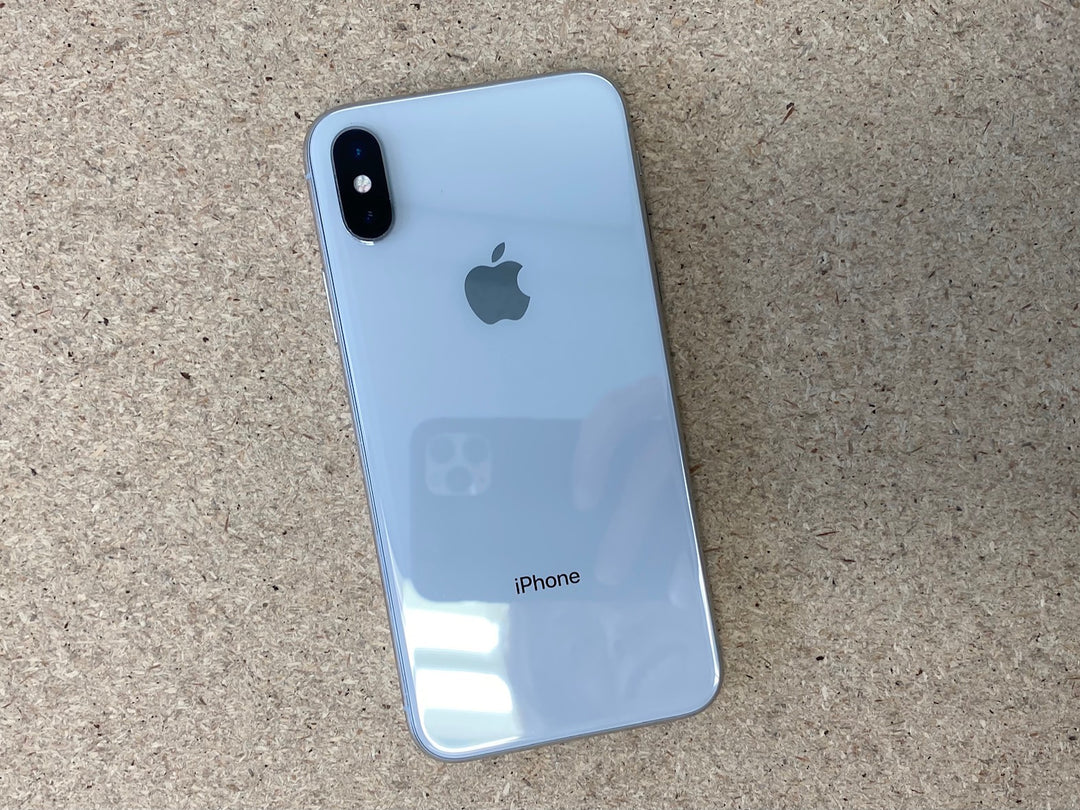 refurbished Apple iPhone X Silver Frank Mobile Australia