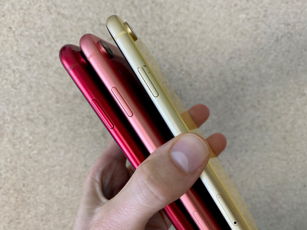 refurbished apple iphone XR red coral yellow