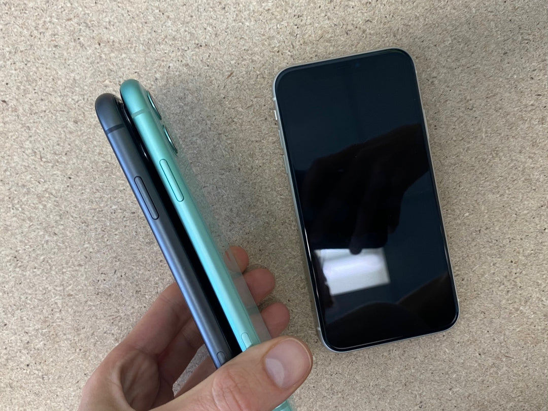 Apple iPhone 11 black and green