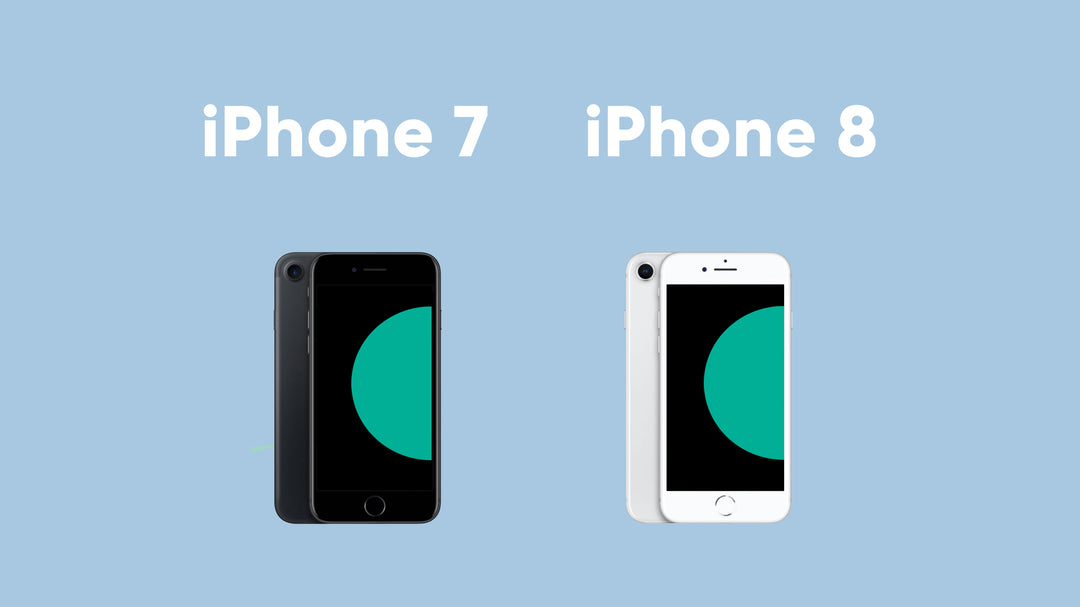 What's the difference between the iPhone 7 and the iPhone 8?