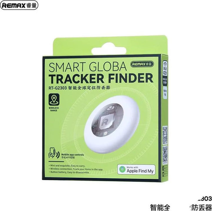 Remax RT-G2303 Smart Global Position Tracking Item Finder White