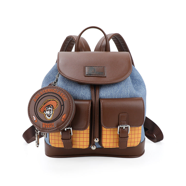 Disney Toy Story Woody Denim Backpack (DIS434)