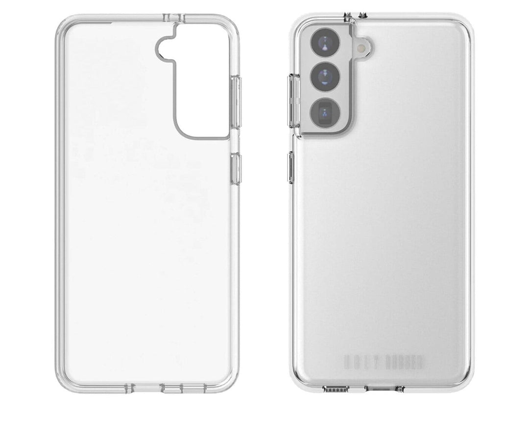 Ugly Rubber Pure Transparent Armor Case for Samsung Galaxy S23 Plus
