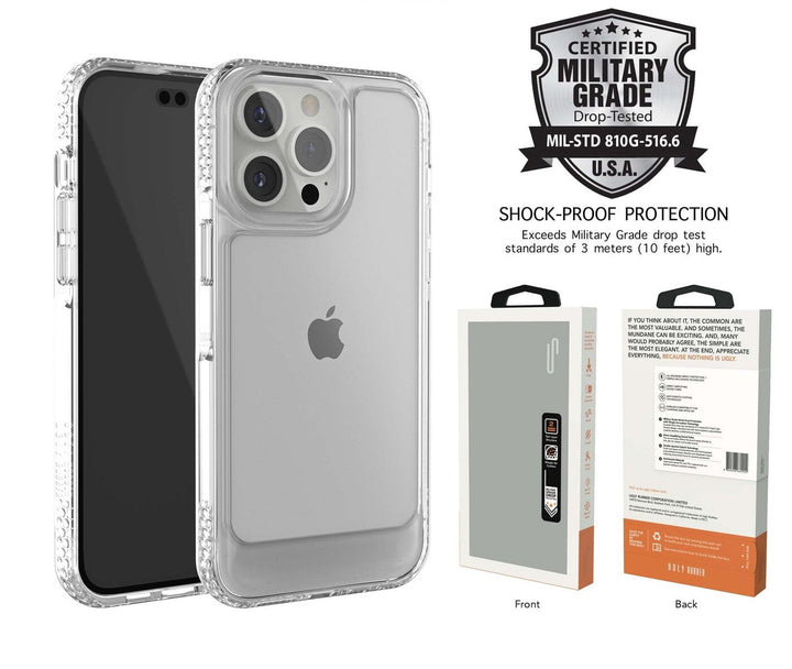 Ugly Rubber UR U-Model Bumper Clear Case for iPhone 14 Pro Max