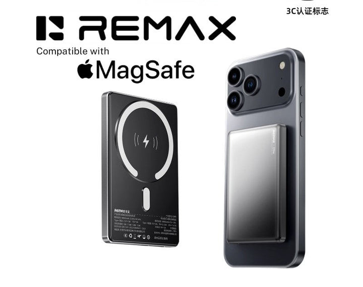 Remax CX09 20W MagSafe Power Bank [10K mAh] [1 Port + Wireless MagSafe]