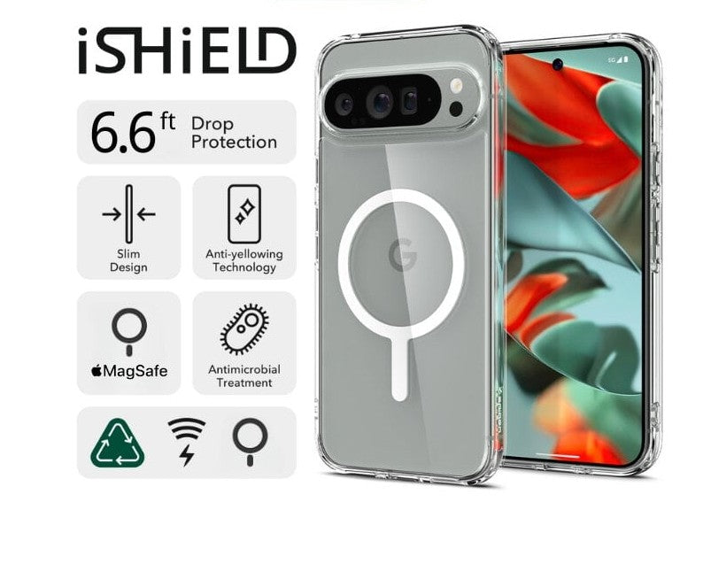 iShield Crystal Palace Clear Case for Google Pixel 9 Pro / 10 Pro 