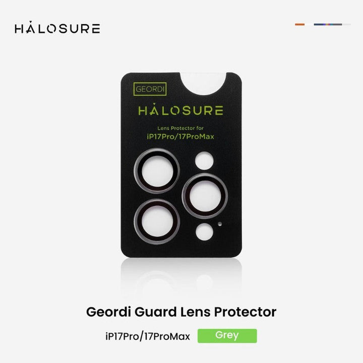 Halosure Geordi Rear Camera Lens Armour Protector (Anti-Reflection) iPhone 17 Pro/ 17 Pro Max