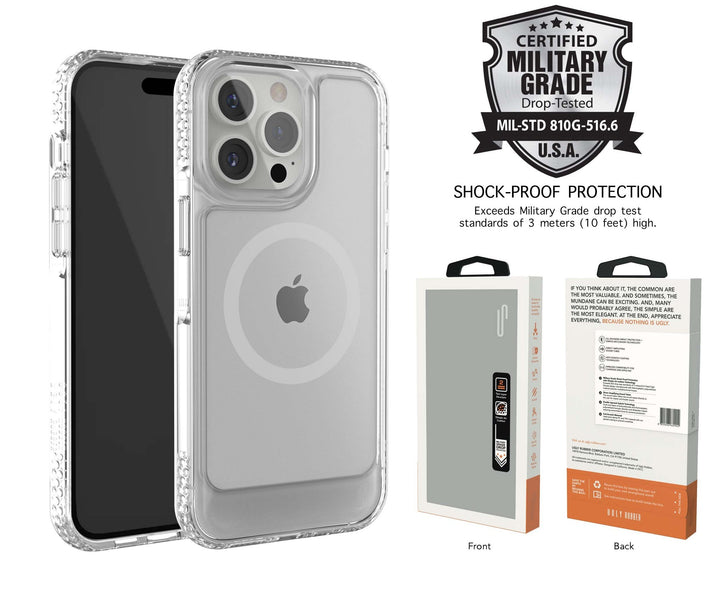 Ugly Rubber U-Model Bumper Clear Case for iPhone 14 Pro Max