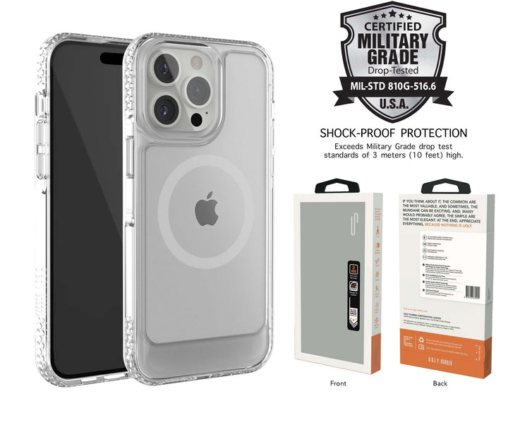 Ugly Rubber U-Model Bumper Clear Case for iPhone 14 Pro