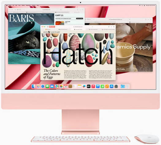 Apple iMac 24" 2023 with Retina 4.5k - M3 8GB RAM 256GB