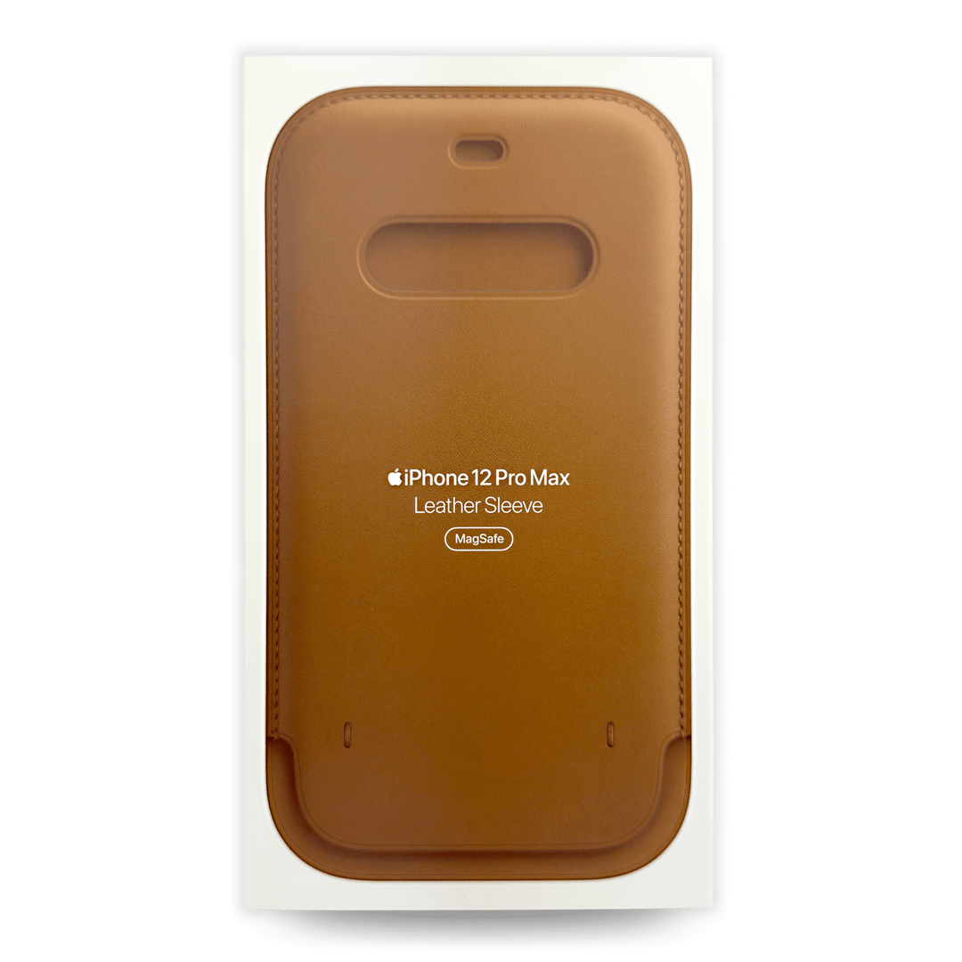 Original Apple iPhone 12 Pro Max Leather MagSafe Sleeve | Case | Apple | Frank Mobile