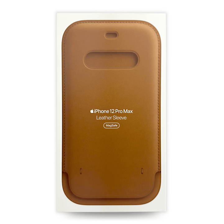 Original Apple iPhone 12 Pro Max Leather MagSafe Sleeve | Case | Apple | Frank Mobile