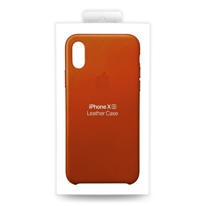 Original Apple iPhone XS Leather Case | Case | Apple | Frank Mobile