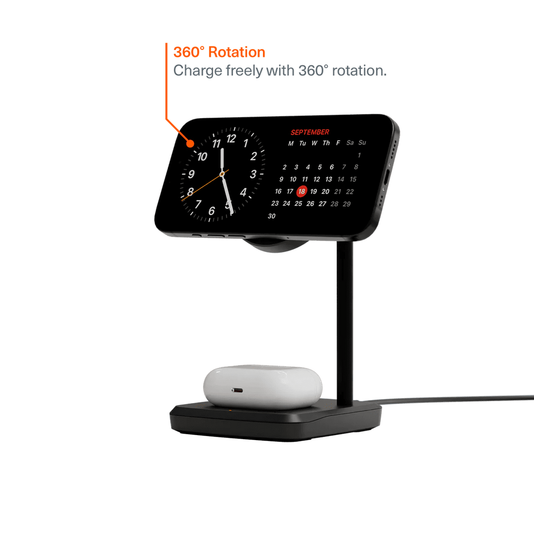 Cygnett MagDesk 2-in-1 Magnetic Wireless Charger | Wireless Charger | Cygnett | Frank Mobile