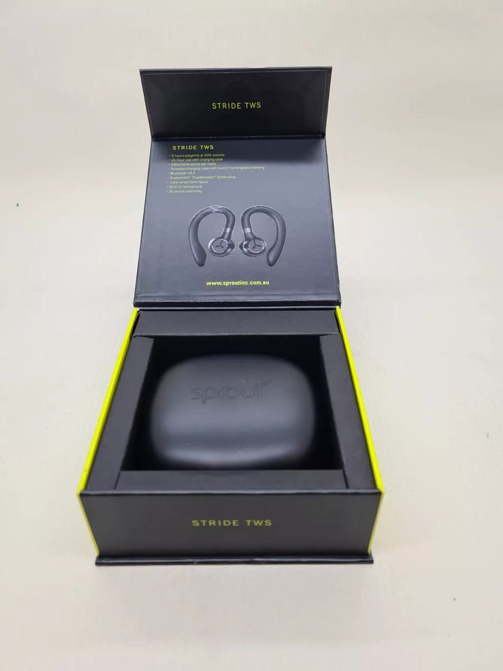 Sprout Stride TWS Bluetooth Earbuds Black
