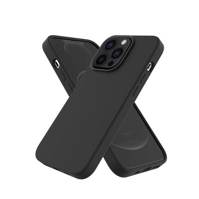 LIQUID-SILICONE-CASE-COVER-FOR-IPHONE-13-PRO-BLACK