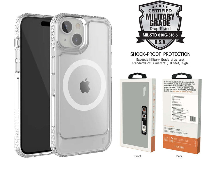 Ugly Rubber U-Model Bumper Case with MagSafe for iPhone 15 Plus