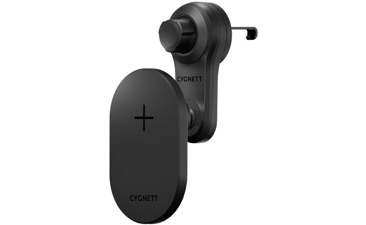 Cygnett Magnetic Car Vent Mount and Charger Black