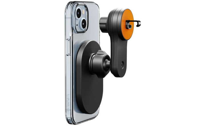 Cygnett Magnetic Car Vent Mount and Charger Black