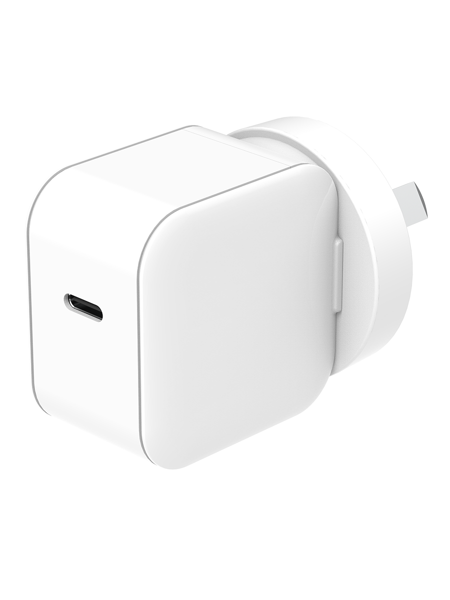 Telstra 25W AC Single Port USB-C Power Adapter