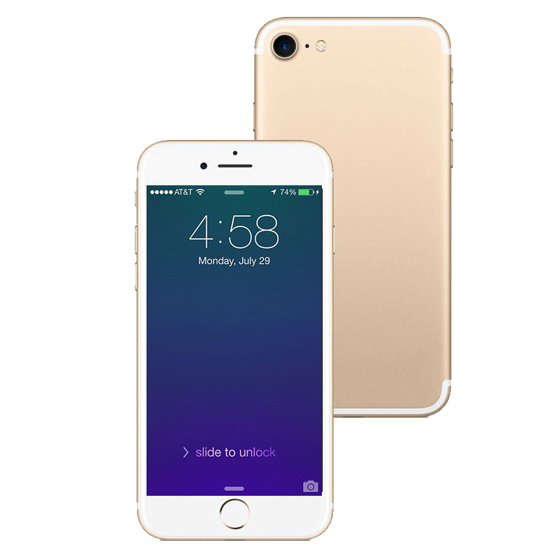 ムスビー｜iPhone7 32GB au ゴールド c11073【iPhone7 au】￥6,900