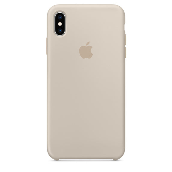 Original Apple iPhone XS Max Silicone Case Stone