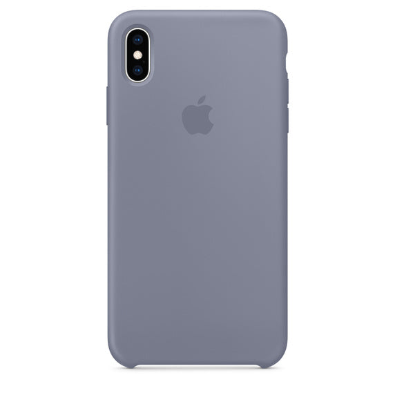 Original Apple iPhone XS Max Silicone Case Lavender Grey