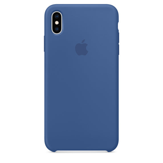 Original Apple iPhone XS Max Silicone Case Delft Blue 