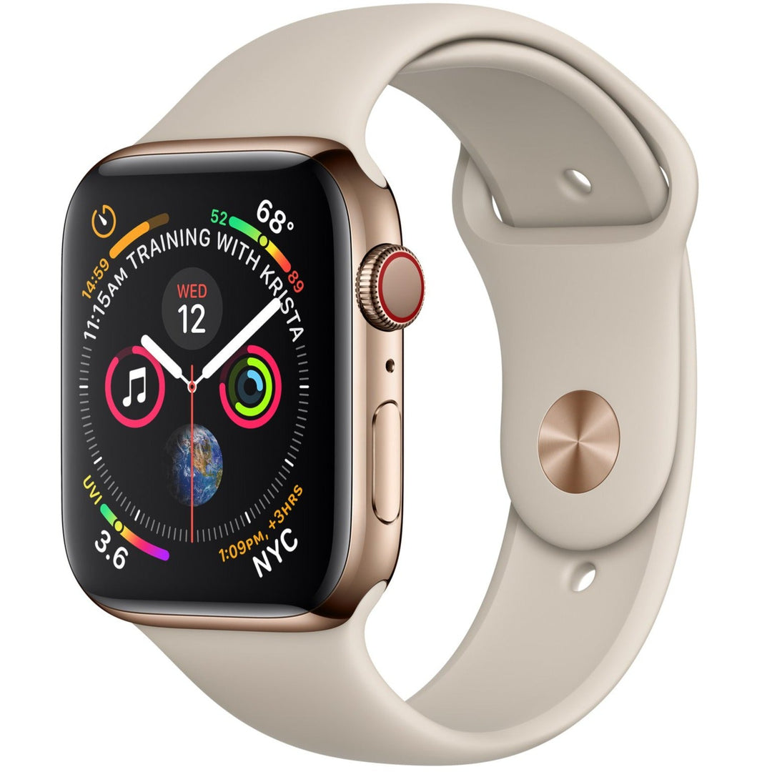 Refurbished Apple Watch Series 4 Stainless Steel CELLULAR Gold By Frank Mobile Australia