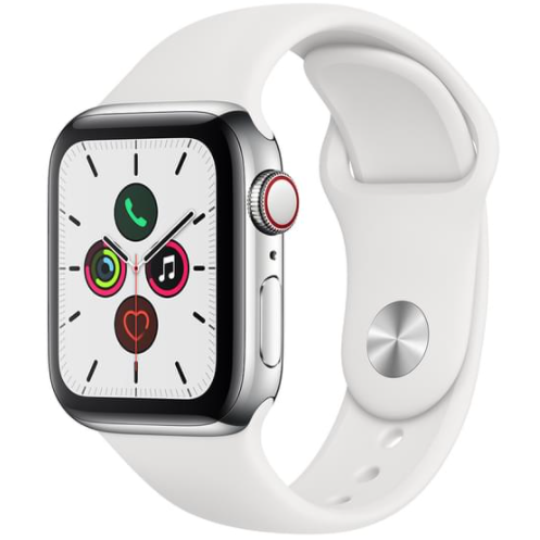 Refurbished Apple Watch Series 5 Stainless Steel CELLULAR Silver By Frank Mobile Australia