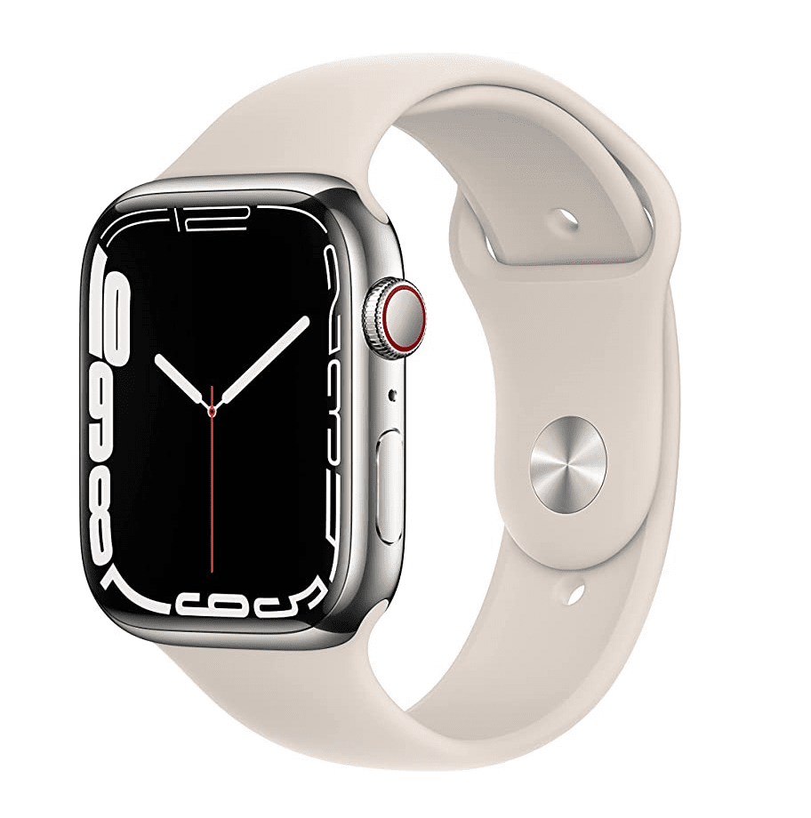 Apple Watch Series 7 Stainless Steel CELLULAR Silver - Frank Mobile