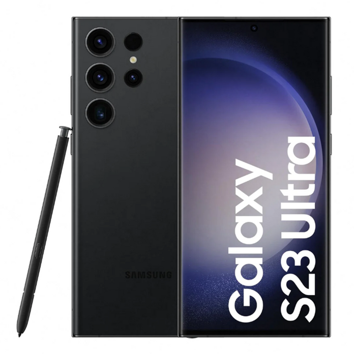 Refurbished Samsung Galaxy S23 Ultra Phantom Black - Frank Mobile